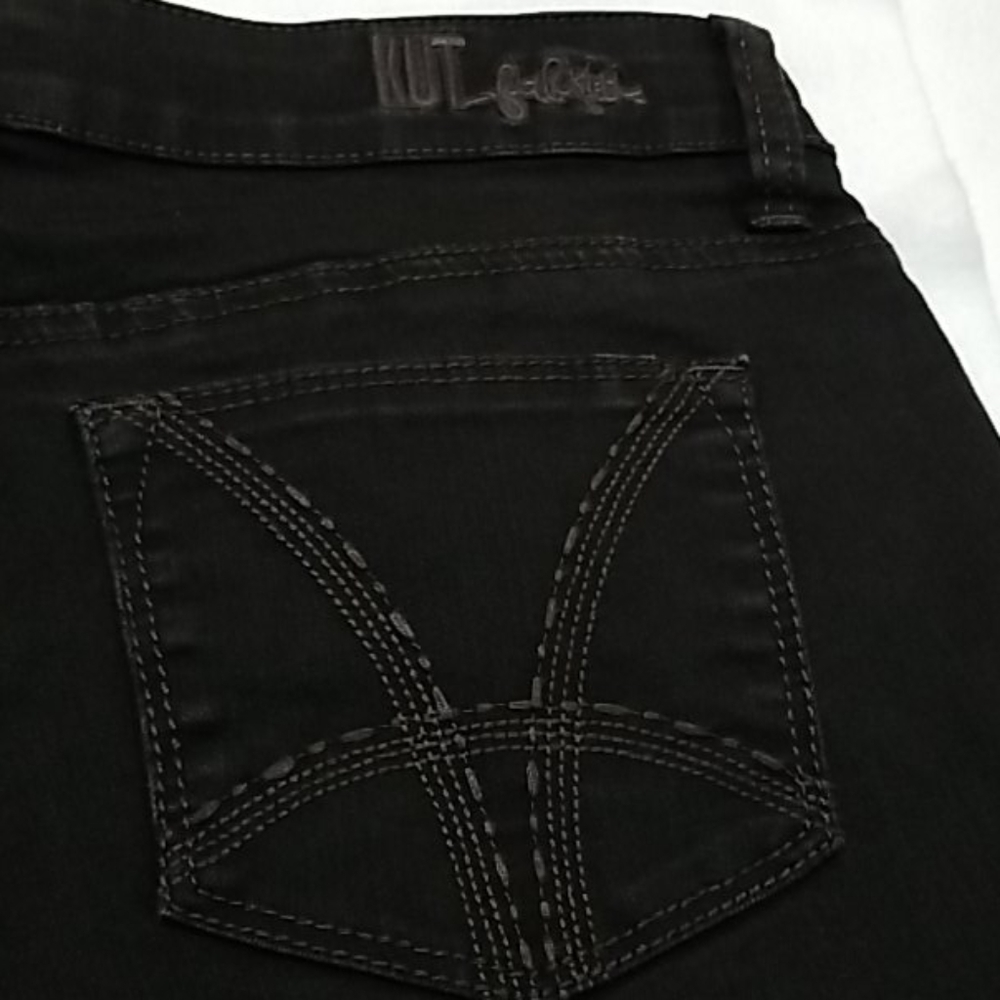 Kut From The Kloth Farrah Baby Bootcut Jeans Sz 4 - Picture 5 of 13